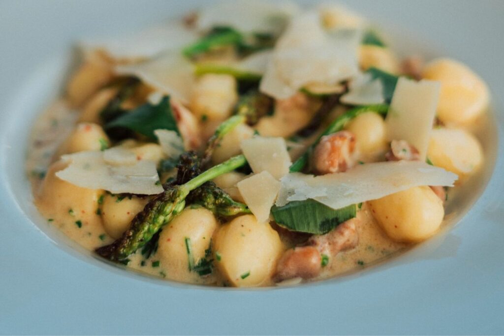 gnocchi se sýrovou omáčkou